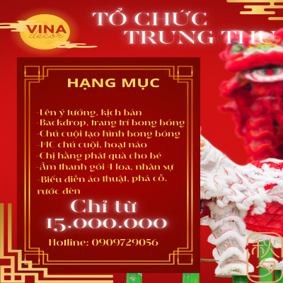 Tổ chức trung thu- Gói 004