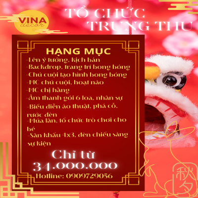 Tổ chức trung thu- Gói 005